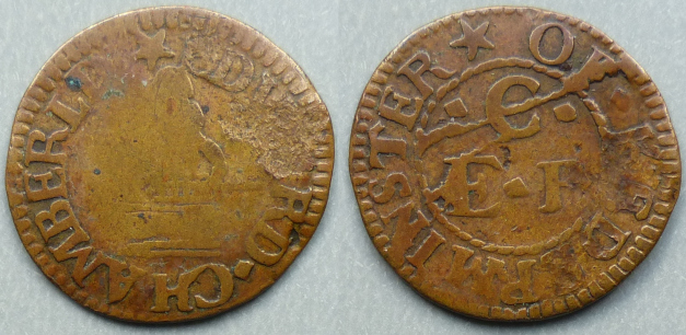 Kidderminster, Edward Chamberlin farthing Kidderminster, Edward Chamberlin farthing